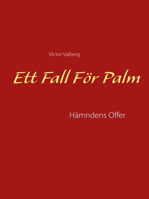 cover image of Hämndens Offer